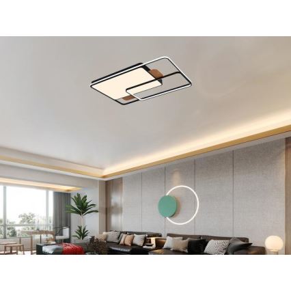 LED Himennettävä kattovalaisin LED/280W/230V 3000-6500K + kaukosäädin