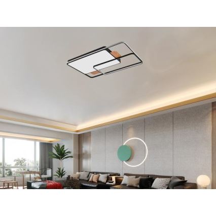 LED Himennettävä kattovalaisin LED/280W/230V 3000-6500K + kaukosäädin
