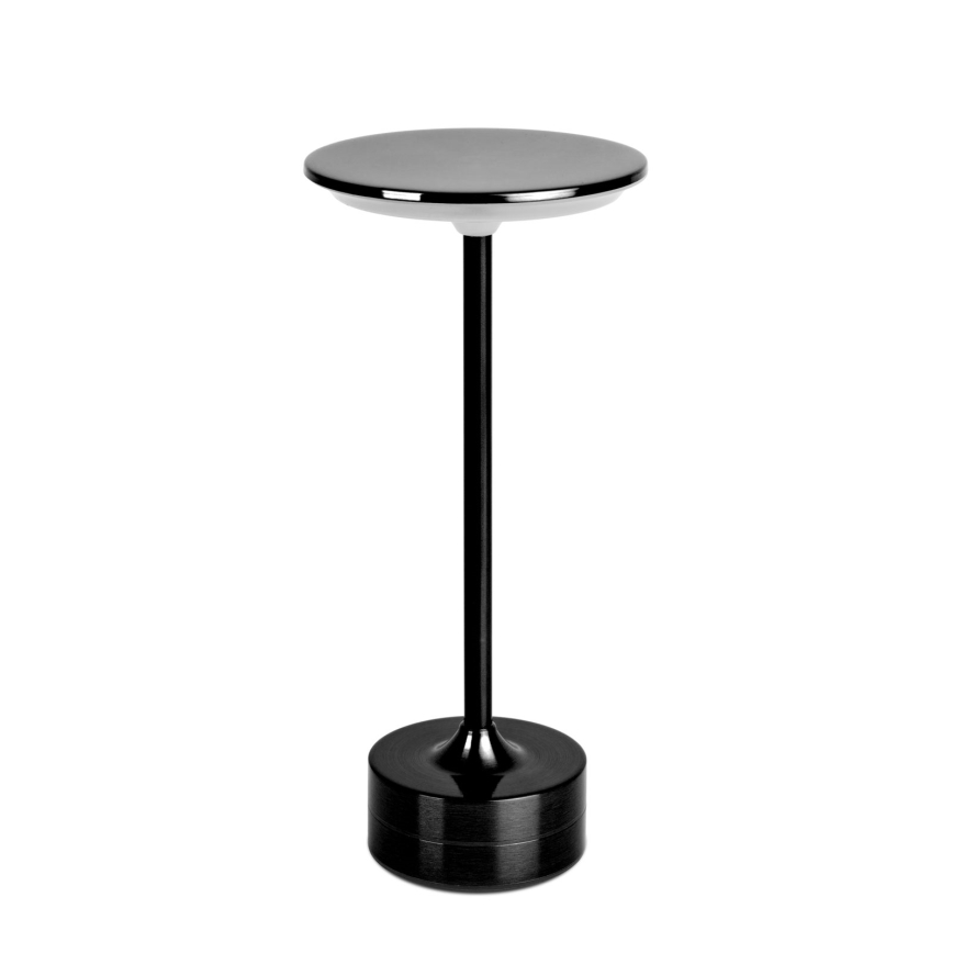 LED-himmennettävä ladattava pöytälamppu NEW YORK LED/1,8W/5V 2700K/4000K/6500K 1200 mAh musta
