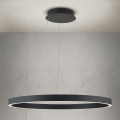LED-himennettävä riippuvalaisin kaapelilla KOLK LED/80W/230V 2700/3000/4000K halkaisija 80 cm musta