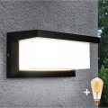 LED-himennettävä ulkoseinävalaisin NEELY 1xE27/W/230V 2700-6500K IP54 musta