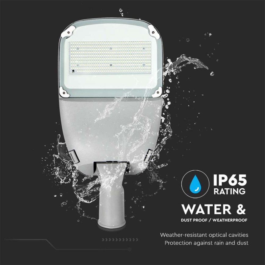 LED himmennettävä aurinkokatuvalo SAMSUNG CHIP LED/50W/6,4V 6000K IP65 30000 mAh + kaukosäädin