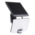 LED himmennettävä aurinkokäyttöinen heijastin liiketunnistimella ja hämäräkytkimellä LED/10W/3000 mAh 4000K IP54