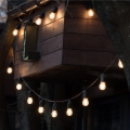 LED-himmennettävä aurinkokäyttöinen koristevalosarja STARLIGHT NEO 10 x E27 3,7 V 2700 K IP54 1200 mAh 11,5 m + kaukosäädin