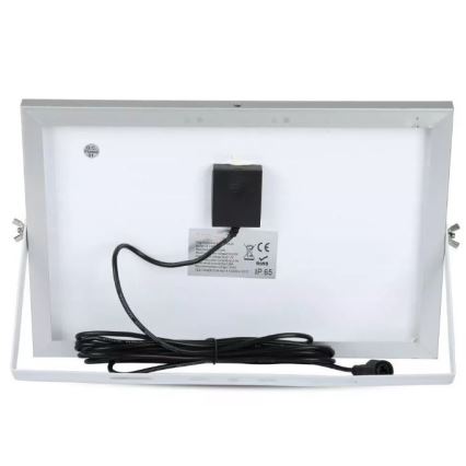 LED himmennettävä aurinkokäyttöinen heijastin LED/12W/3,2V 6000K IP65 5000 mAh + kaukosäädin