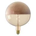 LED-himmennettävä FILAMENT G200 -lamppu kupulla E27/4W/230V 1800K kuparinvärinen Ra 90