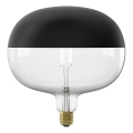 LED-himmennettävä filament-lamppu yläosalla E27/6W/230V 1800K musta CRI 90