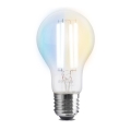 LED himmennettävä filamenttilamppu A60 E27/7W/230V 2700-6500K Wi-Fi Tuya