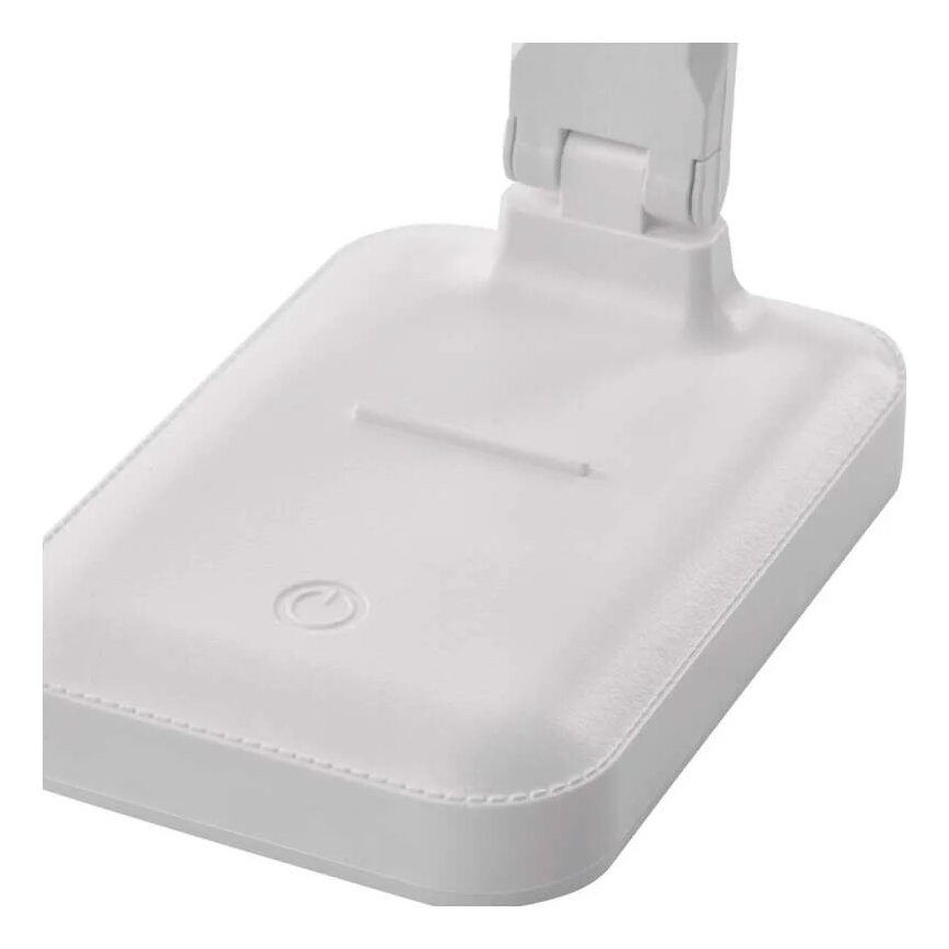 LED Himmennettävä ja ladattava pöytälamppu LED/5W/3,7V 3000K/4000K/6500K 800mAh valkoinen