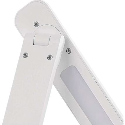 LED Himmennettävä ja ladattava pöytälamppu LED/5W/3,7V 3000K/4000K/6500K 800mAh valkoinen