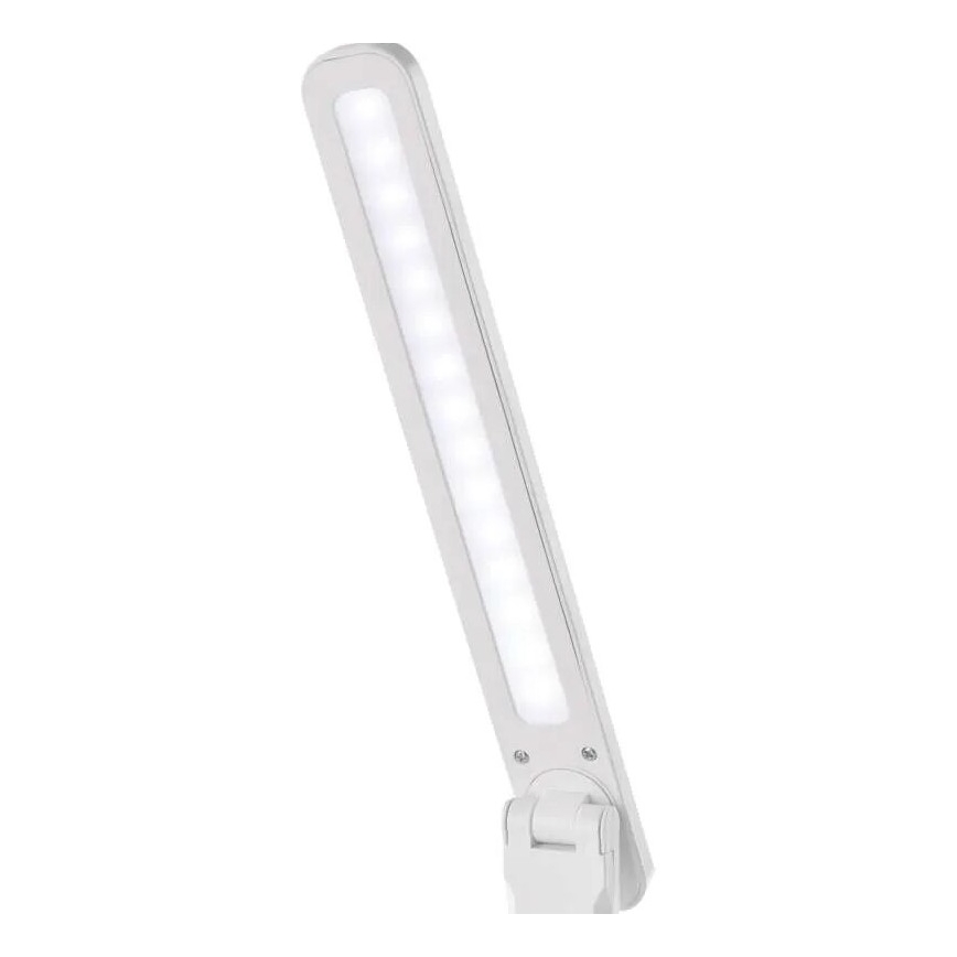 LED Himmennettävä ja ladattava pöytälamppu LED/5W/3,7V 3000K/4000K/6500K 800mAh valkoinen