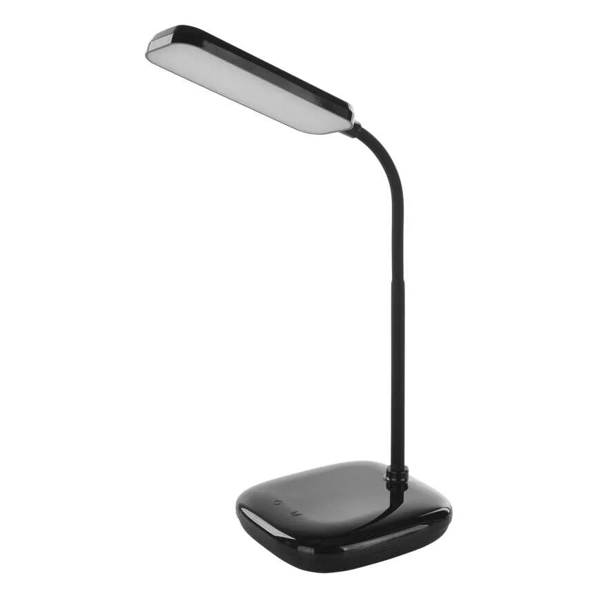 LED Himmennettävä joustava pöytävalaisin LED/12W/230V 3000K/4000K/6500K musta