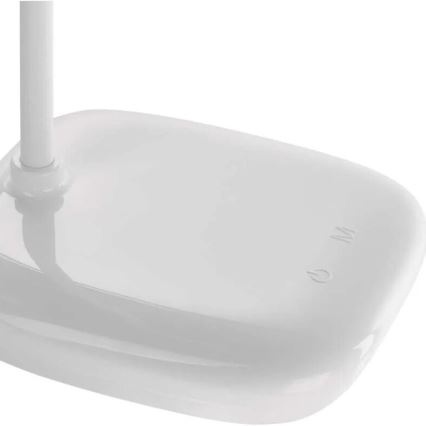 LED Himmennettävä joustava pöytävalaisin LED/12W/230V 3000K/4000K/6500K valkoinen