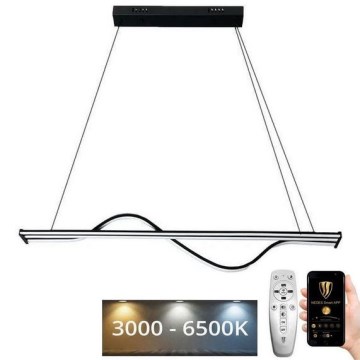 LED himmennettävä kattokruunu johdolla LED/70W/230V 3000-6500K + kaukosäädin