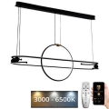 LED himmennettävä kattokruunu johdolla LED/95W/230V 3000-6500K + kaukosäädin