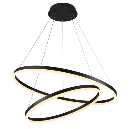 LED himmennettävä kattokruunu johdolla LED/100W/230V 3000-6500K halkaisija 80 cm + kaukosäädin