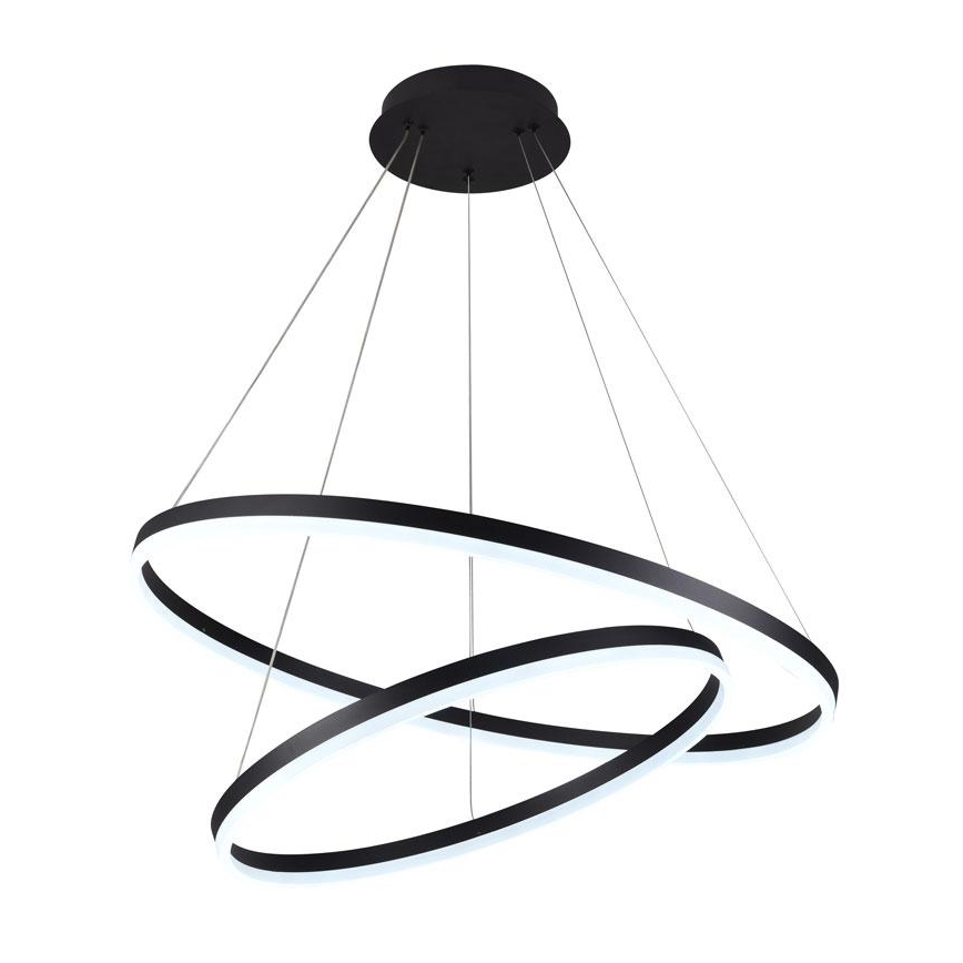 LED himmennettävä kattokruunu johdolla LED/100W/230V 3000-6500K halkaisija 80 cm + kaukosäädin