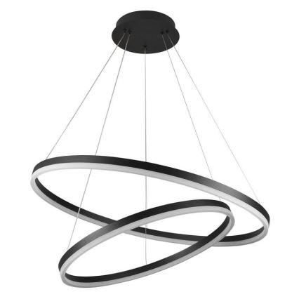 LED himmennettävä kattokruunu johdolla LED/100W/230V 3000-6500K halkaisija 80 cm + kaukosäädin