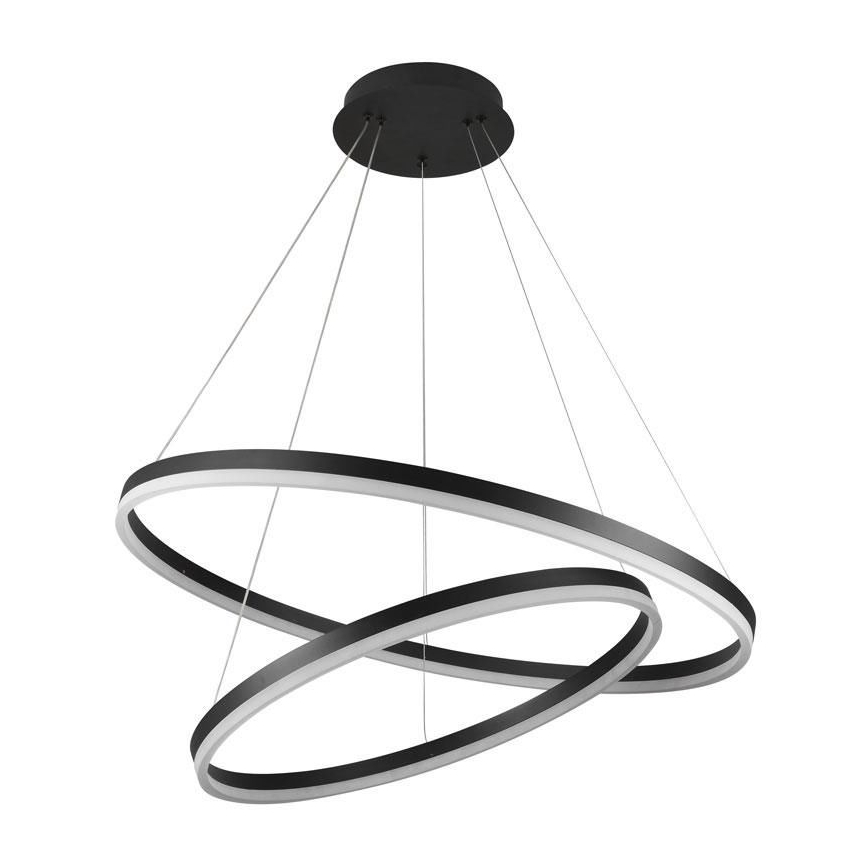 LED himmennettävä kattokruunu johdolla LED/100W/230V 3000-6500K halkaisija 80 cm + kaukosäädin