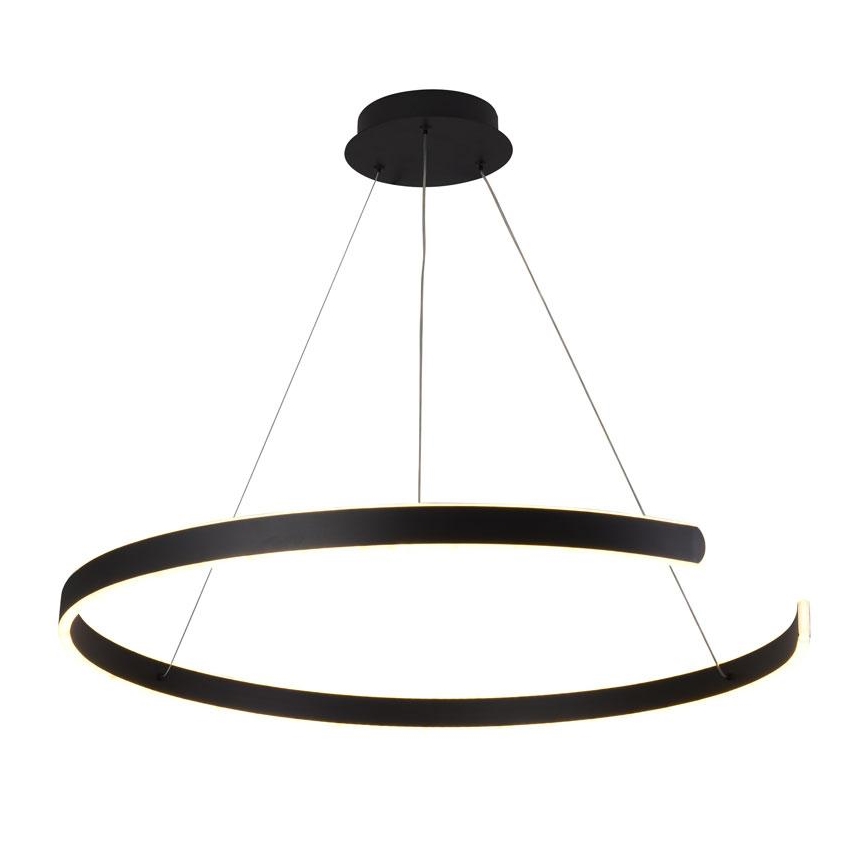 LED himmennettävä kattokruunu johdolla LED/100W/230V 3000-6500K halkaisija 80 cm + kaukosäädin