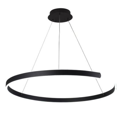 LED himmennettävä kattokruunu johdolla LED/100W/230V 3000-6500K halkaisija 80 cm + kaukosäädin