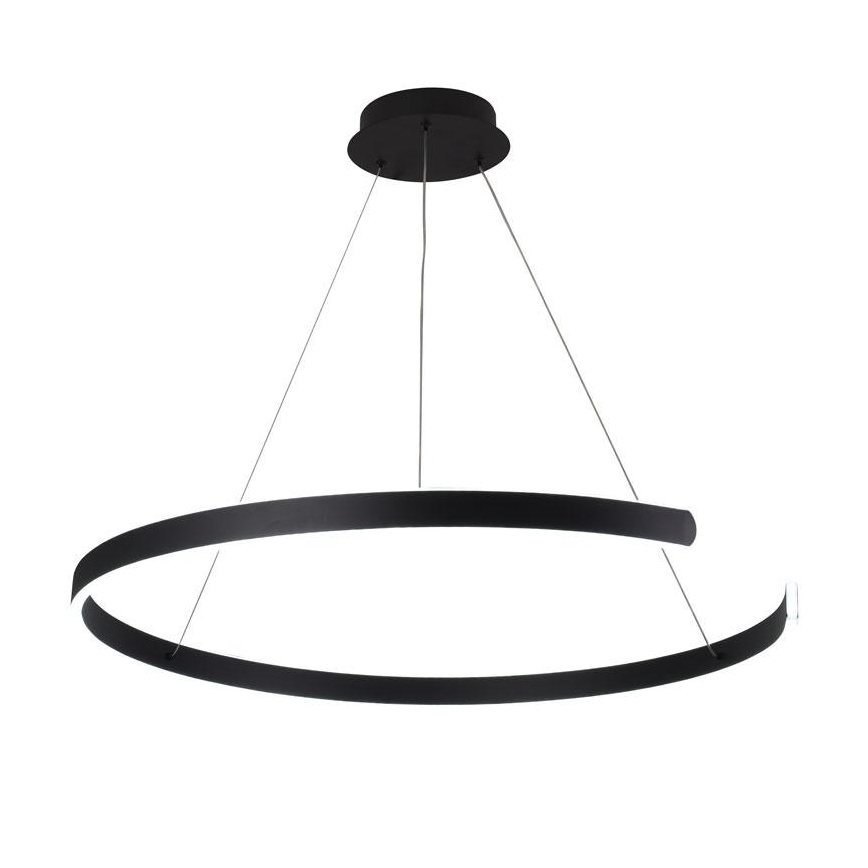 LED himmennettävä kattokruunu johdolla LED/100W/230V 3000-6500K halkaisija 80 cm + kaukosäädin