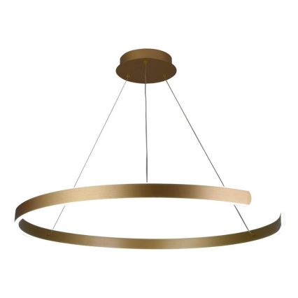 LED himmennettävä kattokruunu johdolla LED/100W/230V 3000-6500K halkaisija 80 cm + kaukosäädin