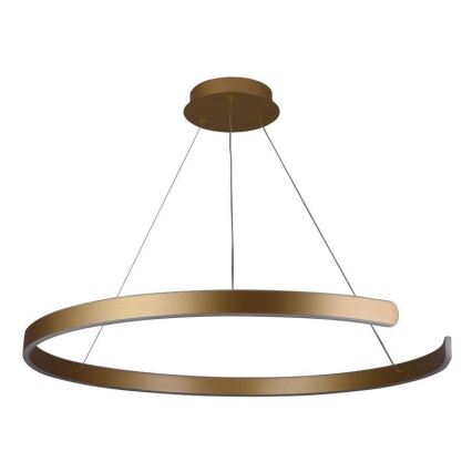 LED himmennettävä kattokruunu johdolla LED/100W/230V 3000-6500K halkaisija 80 cm + kaukosäädin