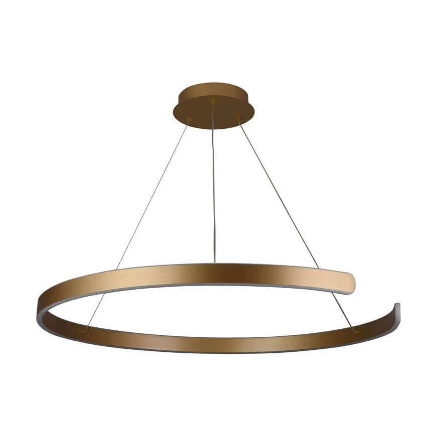 LED himmennettävä kattokruunu johdolla LED/100W/230V 3000-6500K halkaisija 80 cm + kaukosäädin