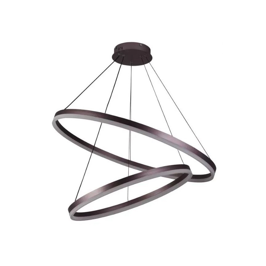 LED himmennettävä kattokruunu johdolla LED/100W/230V 3000-6500K halkaisija 80 cm + kaukosäädin