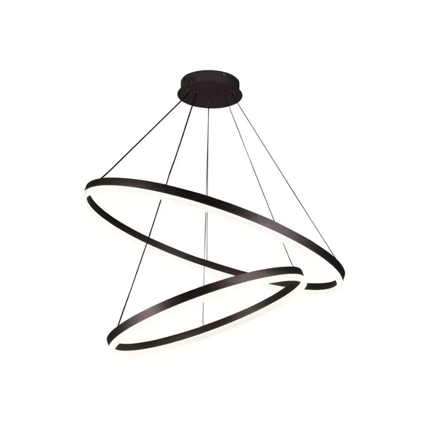 LED himmennettävä kattokruunu johdolla LED/100W/230V 3000-6500K halkaisija 80 cm + kaukosäädin