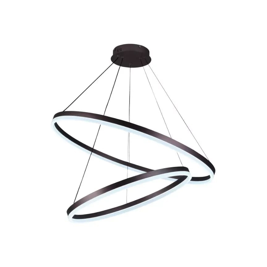 LED himmennettävä kattokruunu johdolla LED/100W/230V 3000-6500K halkaisija 80 cm + kaukosäädin