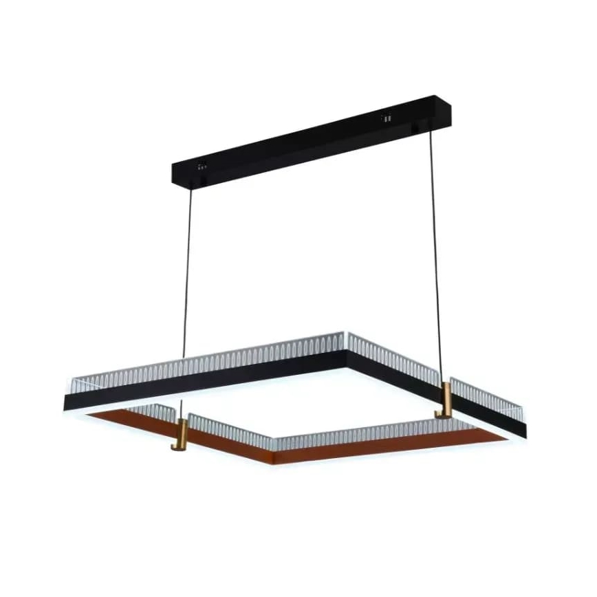 LED himmennettävä kattokruunu johdolla LED/100W/230V 3000-6500K + kaukosäädin