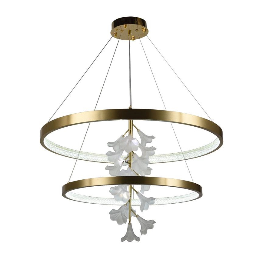 LED himmennettävä kattokruunu johdolla LED/100W/230V 3000-6500K + kaukosäädin