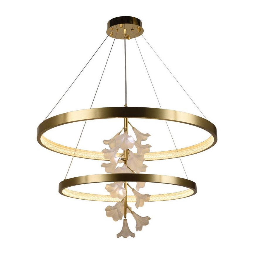 LED himmennettävä kattokruunu johdolla LED/100W/230V 3000-6500K + kaukosäädin