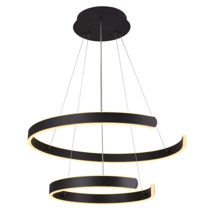 LED himmennettävä kattokruunu johdolla LED/120W/230V 3000-6500K halkaisija 60 cm + kaukosäädin