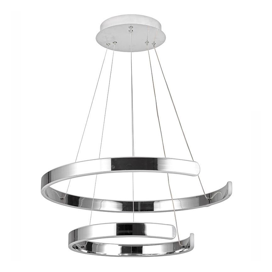 LED himmennettävä kattokruunu johdolla LED/120W/230V 3000-6500K halkaisija 60 cm + kaukosäädin