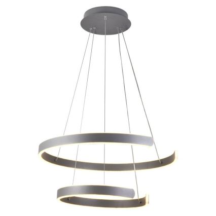 LED himmennettävä kattokruunu johdolla LED/120W/230V 3000-6500K halkaisija 60 cm + kaukosäädin