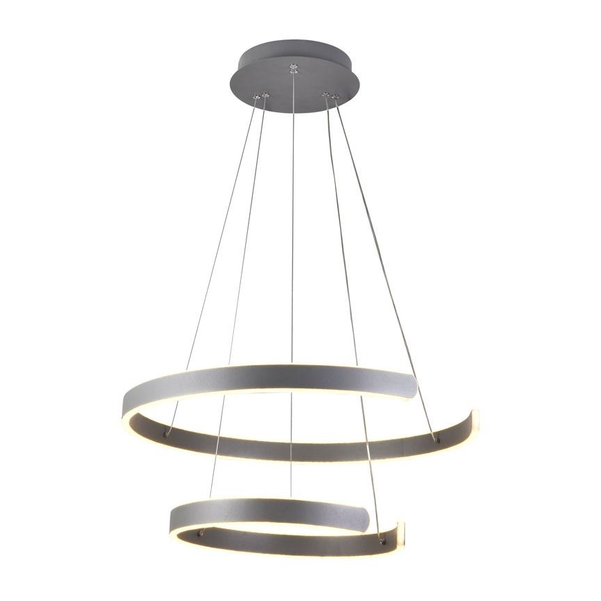 LED himmennettävä kattokruunu johdolla LED/120W/230V 3000-6500K halkaisija 60 cm + kaukosäädin