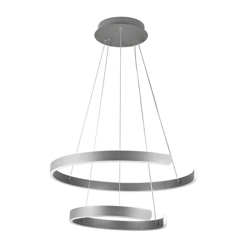 LED himmennettävä kattokruunu johdolla LED/120W/230V 3000-6500K halkaisija 60 cm + kaukosäädin