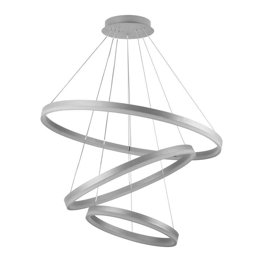 LED himmennettävä kattokruunu johdolla LED/125W/230V 3000-6500K halkaisija 80 cm + kaukosäädin