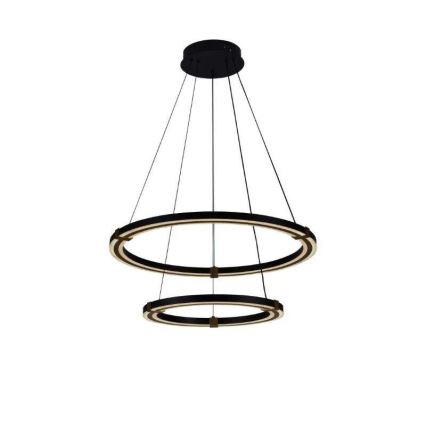 LED himmennettävä kattokruunu johdolla LED/130W/230V 3000-6500K halkaisija 60 cm + kaukosäädin
