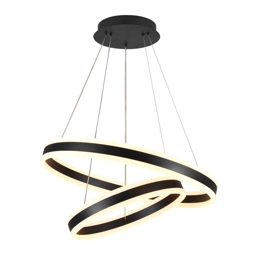 LED himmennettävä kattokruunu johdolla LED/135W/230V 3000-6500K halkaisija 60 cm + kaukosäädin