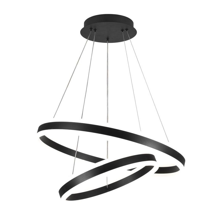 LED himmennettävä kattokruunu johdolla LED/135W/230V 3000-6500K halkaisija 60 cm + kaukosäädin