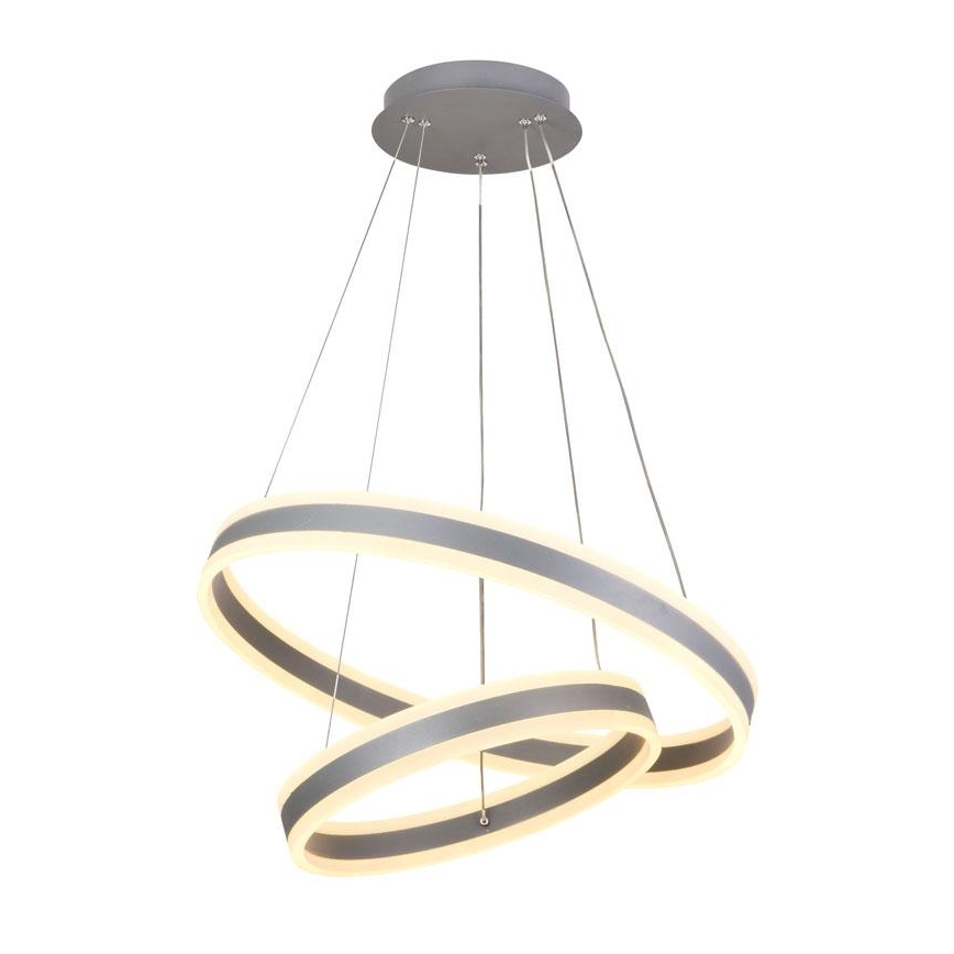 LED himmennettävä kattokruunu johdolla LED/135W/230V 3000-6500K halkaisija 60 cm + kaukosäädin