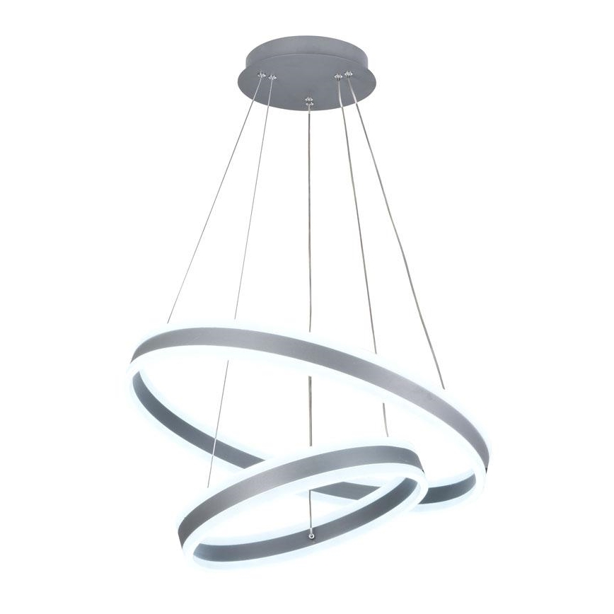 LED himmennettävä kattokruunu johdolla LED/135W/230V 3000-6500K halkaisija 60 cm + kaukosäädin