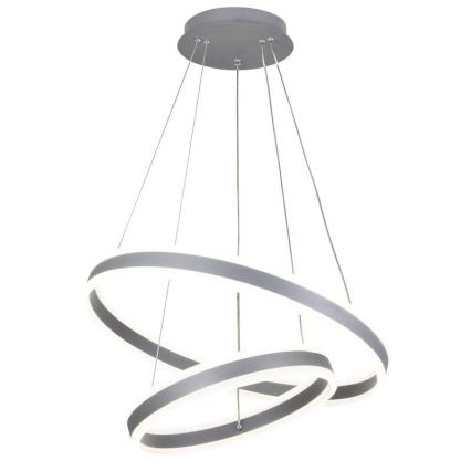 LED himmennettävä kattokruunu johdolla LED/135W/230V 3000-6500K halkaisija 60 cm + kaukosäädin