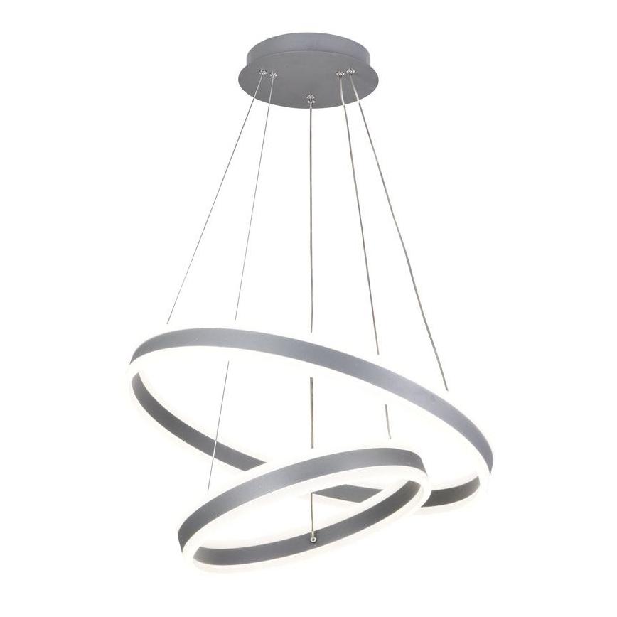 LED himmennettävä kattokruunu johdolla LED/135W/230V 3000-6500K halkaisija 60 cm + kaukosäädin