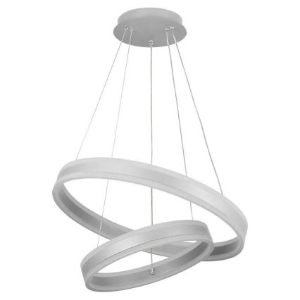 LED himmennettävä kattokruunu johdolla LED/135W/230V 3000-6500K halkaisija 60 cm + kaukosäädin