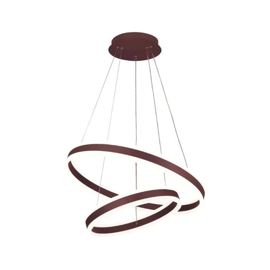 LED himmennettävä kattokruunu johdolla LED/135W/230V 3000-6500K halkaisija 60 cm + kaukosäädin